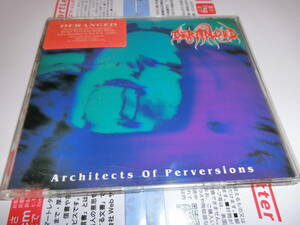 DERANGED/ARCHITECTS OF PERVERSIONS 輸入盤CD　盤面良好　マイケルアモット参加