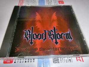 BLOOD STORM/DEATH BY THE STORMWIZARD 輸入盤CD　盤面良好