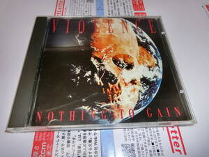 VIO-LENCE/NOTHING TO GAIN 輸入盤CD　盤面良好