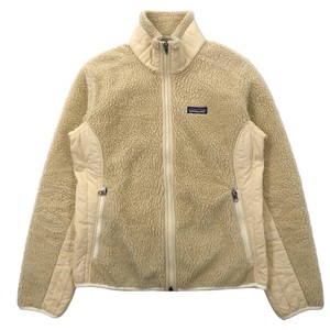 PATAGONIA レトロX フリースジャケット M クリーム ポリエステル 23071FA11