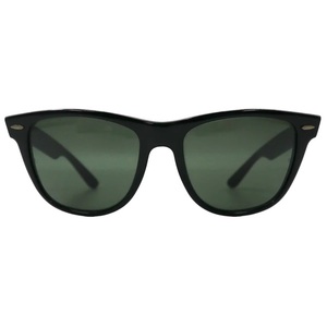 USA 80’S RAY-BAN WAYFARER II サングラス ウェリントン ブラック B&L ボシュロム社製 ヴィンテージ