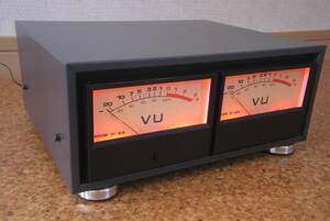VUメーター完成品ユニット　CE25R65 BMA-SO（LED色：サンセットオレンジ）