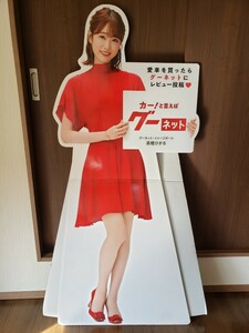 高橋ひかるさん　等身大パネル　ポスター　開封のみ未使用 グーネットコラボ