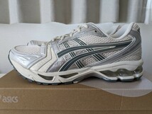 未使用品 ASICS GEL KAYANO14 Birch/Dark Pewter US9 27cm アシックス ゲルカヤノ　KAYANO 14 スニーカー 靴_画像5