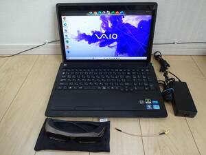 パソコン ノートパソコン ソニー VAIO VPCF219FJ i7 16GB SSD 256GB 16インチ フルHD Windows10 WPS Office