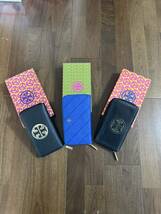 TORY BURCH トリーバーチ ラウンドファスナー 長財布　3点セット＋おまけ付き_画像1