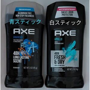 AXEアックス　デオドラントスティック　アナーキー　制汗剤　アポロ