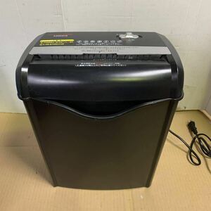 * cheap start! postage included! shredder AS665CQ AURORA CLUB Aurora Japan electric office work supplies home use compact *