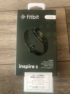 【新品未使用】Fitbit Inspire 3 ミッドナイトゼン/ブラック
