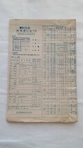 ▲京成電鉄▲列車運行表(平日)▲昭和31年11月20日改正 列車運行図表_画像1