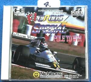 NEC PC Engine CD-ROM ソフト F1サーカス・スペシャル　 中古ジャンク品　4