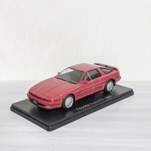 【ケース付き】 1/24 トヨタ スープラ A70 1986 TOYOTA Supra A70 アシェット 国産名車 ダイキャスト ミニカー