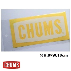 チャムス ステッカー CHUMS Logo M Cutting Sheet CH62-1483 新品 防水素材