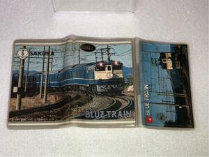 当時物 新品 未使用 サンスター BLUE TRAIN さくら パスポート 手帳 駄玩具 駄菓子屋 古い 昔の 昭和 レトロ 電車 新幹線
