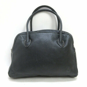 G■アニエスベー/agnes b. レザートートバッグ BAG■黒/LADIES/106【中古】■