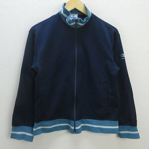 G■チャンピオン/champion トラックジャケット/ジャージ【M】紺/men's/114【中古】■