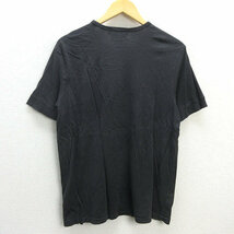 G■ダブルアールエルラルフローレン/DOUBLE RL RALPH LAUREN Tシャツ/コットン 【M】黒灰系/men's/4【中古】■_画像3