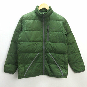 G■エーグル/AIGLE ダウンジャケット/ナイロン【M】緑/men's/123【中古】■