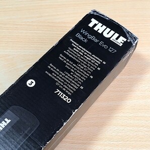新品 THULE スーリー WingBar Evo Black 127cm TH7113B 711300 ウィングバー ブラック