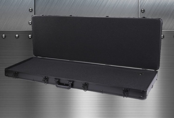 ガンケース ハードケース 工具箱 ツールケース アタッシュケース 長さ120センチ ブラック サバゲー ミリタリー タクティカル 耐久 重厚感 