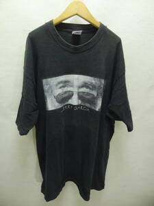  USA アメリカ古着 1995 グレートフルデッド Grateful Dead ジェリーガルシア JERRY GARCIA メンズ 黒色 半袖 MADE IN USA Tシャツ XL