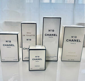 ★シャネル CHANEL No19 香水/オードトワレ 未開封5点セット★