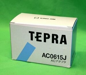  unused TEPRA Tepra AC0615J AC adapter King Jim postage 520 jpy 