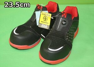  unused MANDOM man dam safety safety shoes 23.5cm red / black 4E #767 work shoes box none 