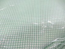 未使用 ユニベール riz 厚地カーテン 100×200cm 2枚入 エディット BL ブルー ワッフル 洗える フック付 アウトレット_画像4