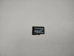 256MB　メガバイト　Transcend　microSDカード　フォーマット済み　メモリーカード