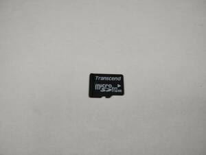 512MB　Transcend　メガバイト　microSDカード　フォーマット済み メモリーカード