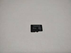 32GB　SanDisk　microSDHCカード　フォーマット済み　microSDカード　メモリーカード