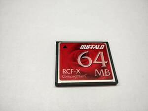 64MB　メガバイト　BUFFALO　CFカード　フォーマット済み　メモリーカード　コンパクトフラッシュカード