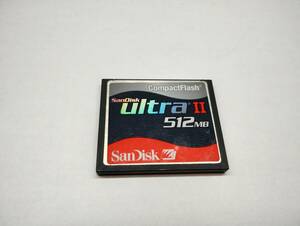 512MB　メガバイト　SanDisk　ultraⅡ　CFカード　フォーマット済み　メモリーカード コンパクトフラッシュカード