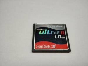 書込有り　1GB　SanDisk　ultraⅡ　CFカード　フォーマット済み　メモリーカード　コンパクトフラッシュカード
