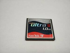 1GB　SanDisk　ultraⅡ　CFカード　フォーマット済み　メモリーカード　コンパクトフラッシュカード