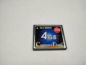 4GB ALL-WAYS CF card format ending memory card CompactFlash card 