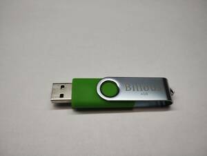 4GB　Bilious USBメモリー　フォーマット済み　メモリーカード　