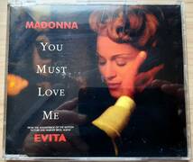 良盤　MADONNA　マドンナ 　You Must Love Me　UK盤 CDシングル　：　EVITA　エビータ　Warner Bros. Records W0378CD_画像4