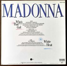 MADONNA　マドンナ　Who's That Girl　スペイン盤 12” シングル レコード_画像3