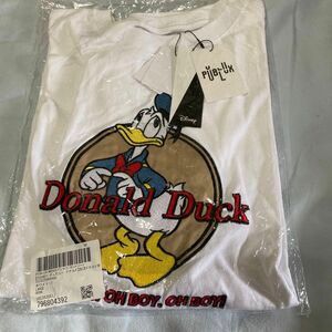 PUBLUX 別注 DISNEY 半袖Tシャツ ホワイト