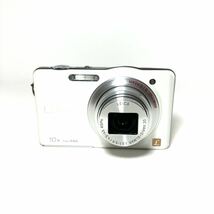 【稼動品】Panasonic/パナソニック LUMIX DMC-SZ7 デジカメ ホワイト_画像3