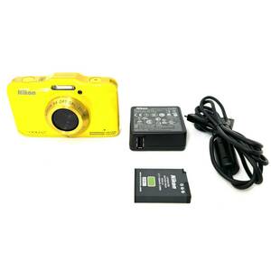 【稼動品】Nikon/ニコン COOLPIX S31 イエロー クールピクス デジカメ