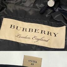 ★大きいサイズ★美品★バーバリー BURBERRY 44.46.48相当/XL.3L.4L 近年モデル☆シャワープルーフ中綿フーデッドモッズコート 梅雨にも◎_画像6