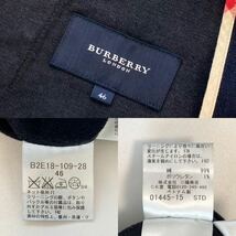 ★大きいサイズ★新品タグ美品★バーバリー BURBERRY 44-46/13-15号/XL-3L ストレッチジャケット&シルクスカートスーツ ビジネスフォーマル_画像7