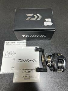 ダイワ TDジリオン リミテッド 6.3L Jドリーム 左 DAIWA TD ZILLION LTD LIMITED J-DREAM 　中古品