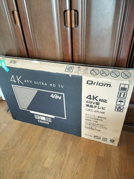 4K対応 Qrion 49型TV QRS-49U4K