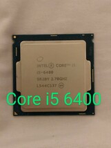 [動作未確認] [CPU] Intel Core i5 6400 第6世代i5_画像1