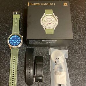 HUAWEI WATCH GT4 46mm グリーン　スマートウォッチ　ファーウェイ 