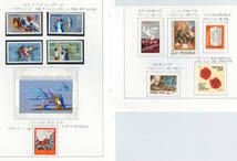 外国切手　ポーランド　記念　未使用・使用済み混合76種＋小型シート２種_画像7